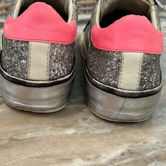 Women’s DOLCE VITA Zina low top sneakers in dark silver- Size 8 - Picture 7 of 13